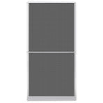 Hinged Insect Screen Manual White and Black 120 x 240 cm