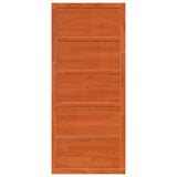 Barn Door Wax Brown 100 x 2,5 x 208 cm Solid Pine Wood