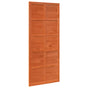 Barn Door 80 x 2,5 x 208 cm Solid Pine Wood Wax brown