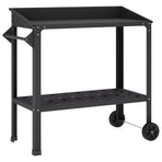 Potting Table with Wheels 96 x 50 x 89 cm Cold-rolled Steel