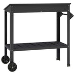 Potting Table with Wheels 96 x 50 x 89 cm Cold-rolled Steel