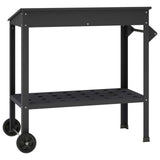 Potting Table with Wheels 96 x 50 x 89 cm Cold-rolled Steel - 45-Degree Angle