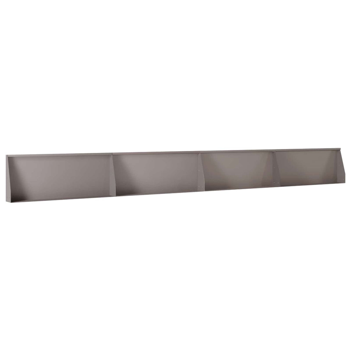 Retaining Wall 4 pcs 100 x 12 x 40 cm Weathering Steel Rusty