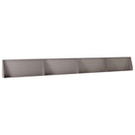 Retaining Wall 4 pcs 100 x 12 x 50 cm Weathering Steel Rusty