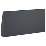 Retaining Wall 4 pcs 40 x 12 x 40 cm Steel Anthracite
