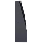 Retaining Wall 4 pcs 40 x 12 x 40 cm Steel Anthracite
