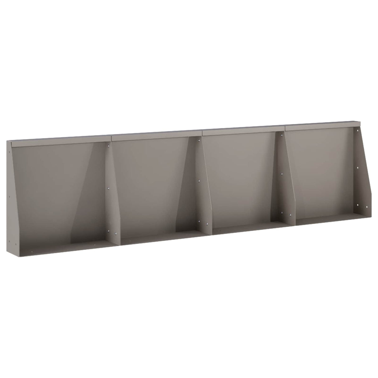 Retaining Wall 4 pcs 40 x 12 x 40 cm Weathering Steel Rusty