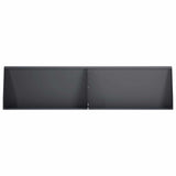 Retaining Wall 4 pcs 80 x 12 x 30 cm Steel Anthracite