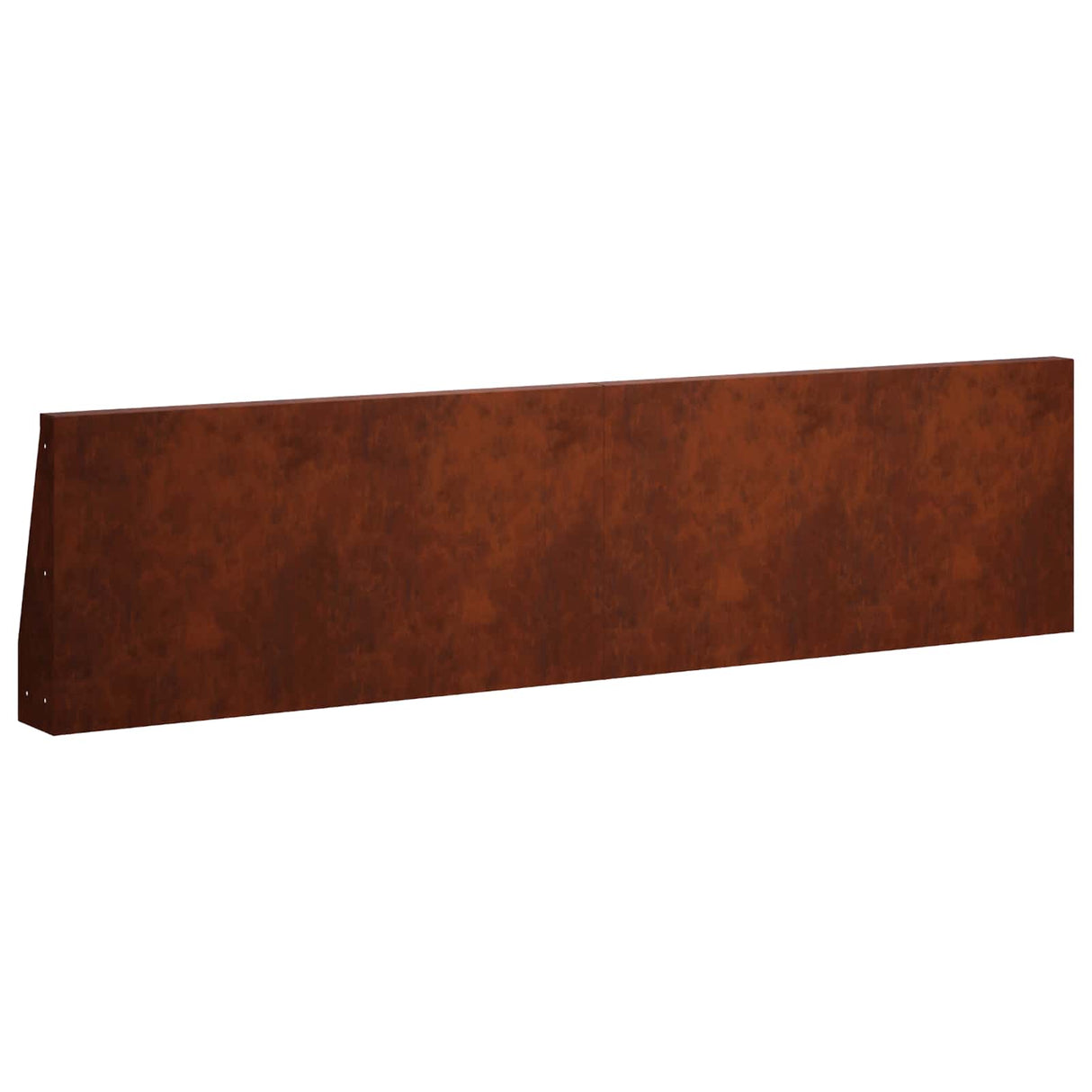 Retaining Wall 4 pcs 80 x 12 x 50 cm Weathering Steel Rusty