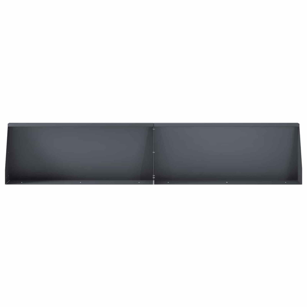 Retaining Wall 6 pcs 100 x 12 x 30 cm Steel Anthracite