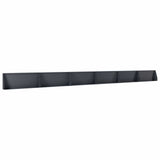 Retaining Wall 6 pcs 100 x 12 x 40 cm Steel Anthracite