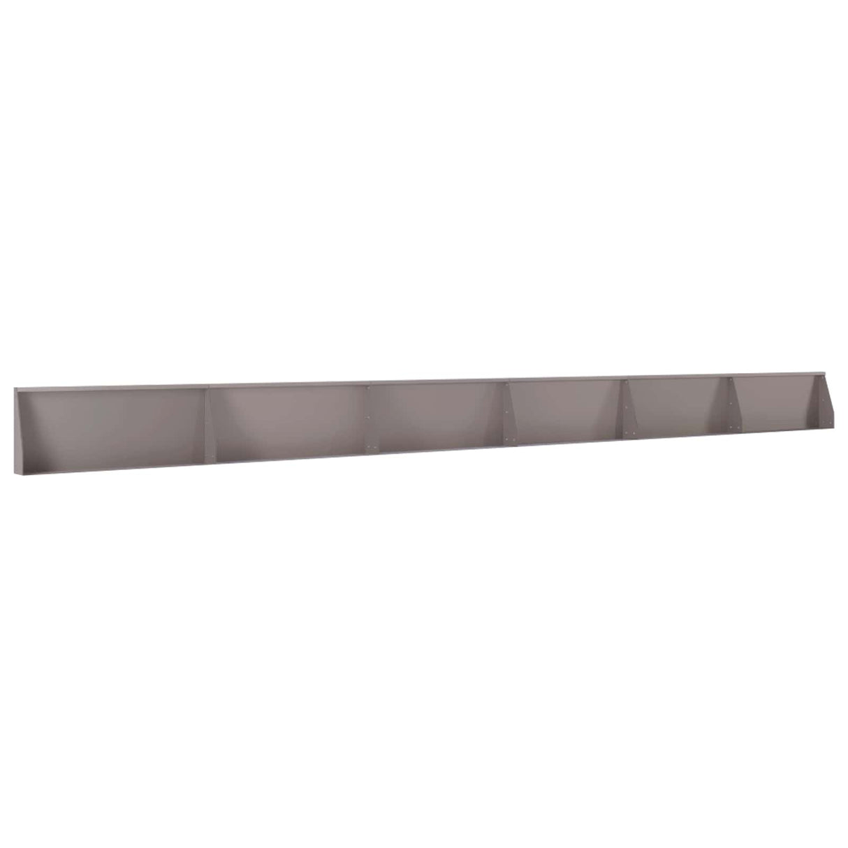 Retaining Wall 6 pcs 100 x 12 x 40 cm Weathering Steel Rusty
