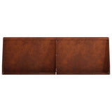 Retaining Wall 6 pcs 60 x 12 x 40 cm Weathering Steel Rusty
