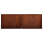 Retaining Wall 6 pcs 60 x 12 x 50 cm Weathering Steel Rusty
