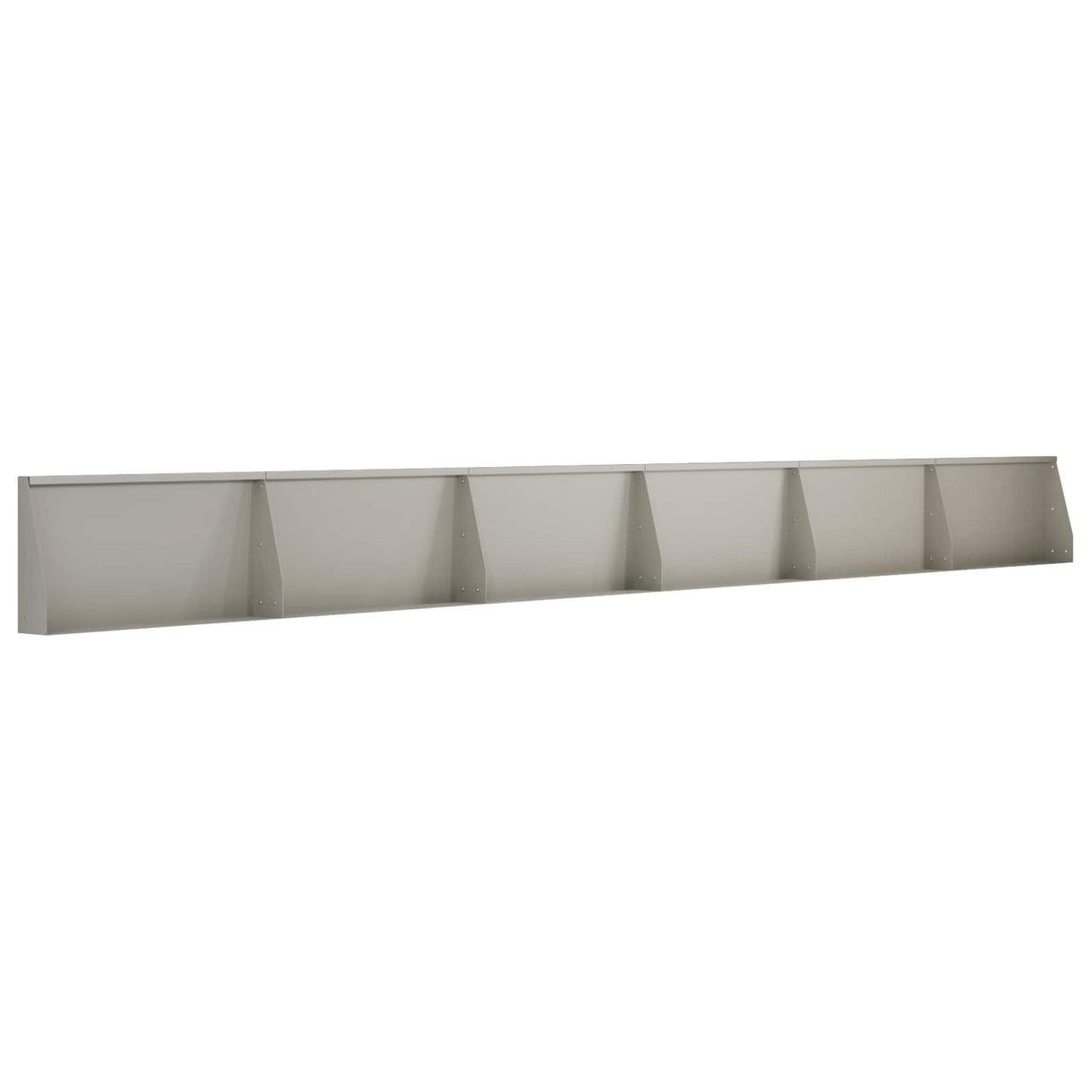 Retaining Wall 6 pcs 80 x 12 x 40 cm Weathering Steel Rusty