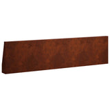 Retaining Wall 6 pcs 80 x 12 x 40 cm Weathering Steel Rusty