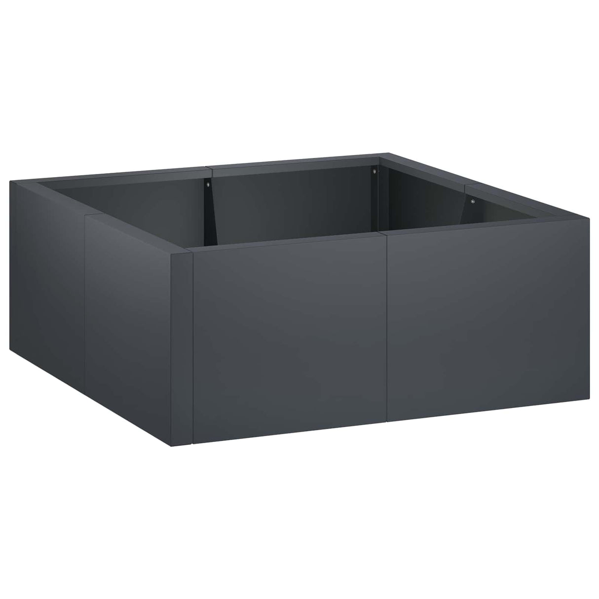 Retaining Wall 4 pcs 100 x 100 x 30 cm Steel Anthracite
