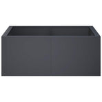 Retaining Wall 4 pcs 100 x 100 x 30 cm Steel Anthracite