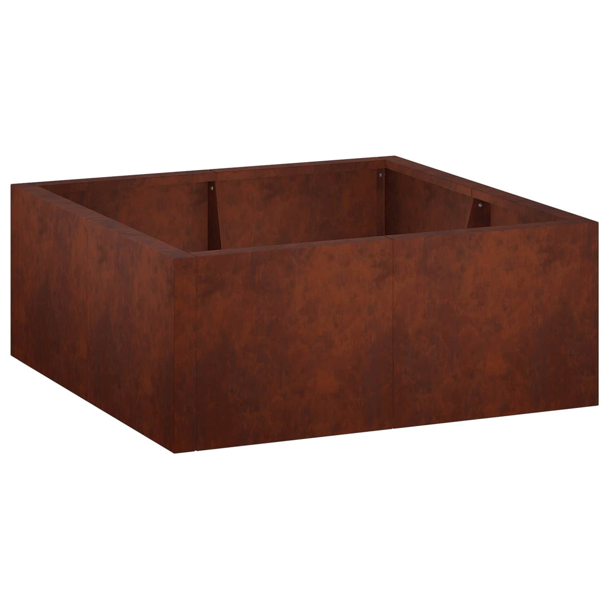 Retaining Wall 4 pcs 100 x 100 x 40 cm Weathering Steel Rusty