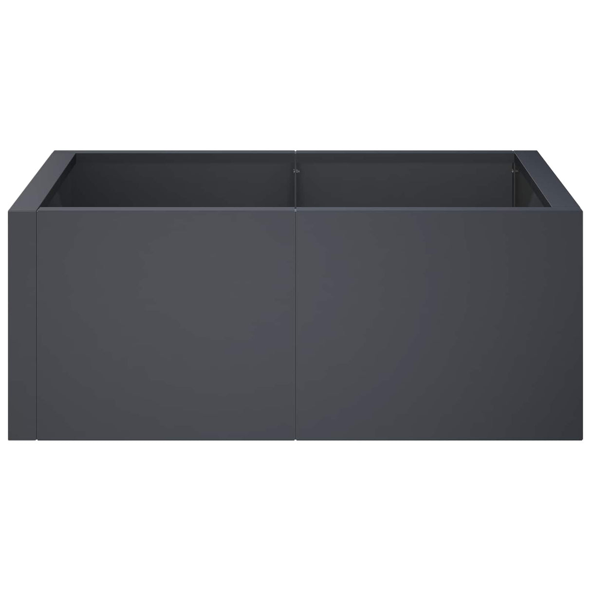Retaining Wall 4 pcs 100 x 100 x 50 cm Steel Anthracite