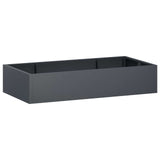 Retaining Wall 6 pcs 200 x 100 x 50 cm Steel Anthracite