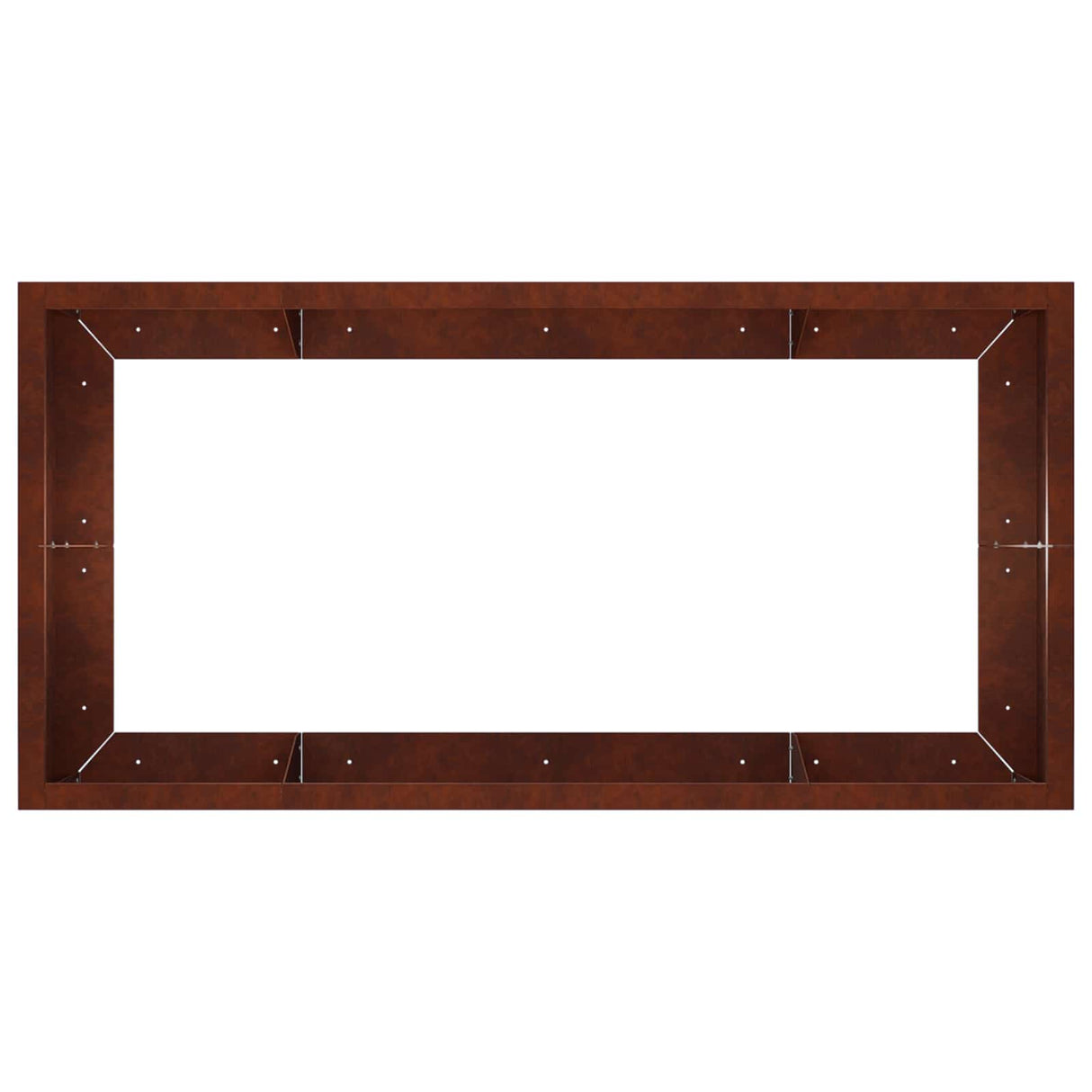 Retaining Wall 6 pcs 200 x 100 x 50 cm Weathering Steel Rusty