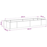 Retaining Wall 8 pcs 300 x 100 x 30 cm Weathering Steel Rusty - Extra Image