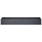 Retaining Wall 8 pcs 300 x 100 x 40 cm Steel Anthracite