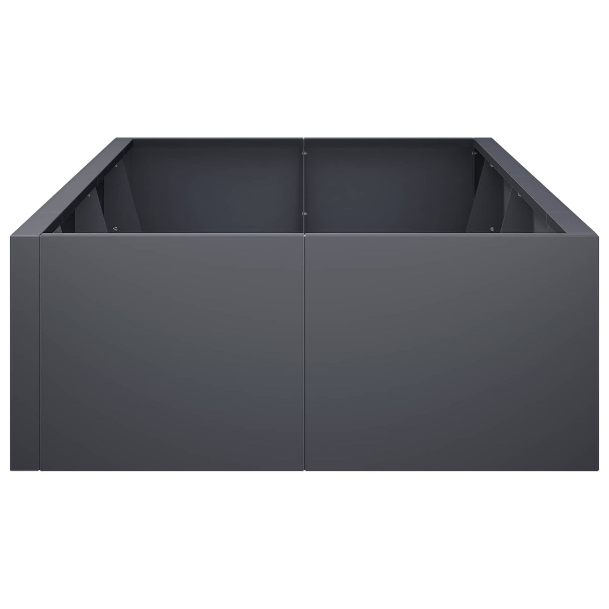 Retaining Wall 8 pcs 300 x 100 x 40 cm Steel Anthracite