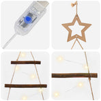 Hanging Christmas Tree 90 cm 30 LEDs Warm White