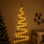 Hanging Christmas Tree 150 cm 80 LEDs Warm White