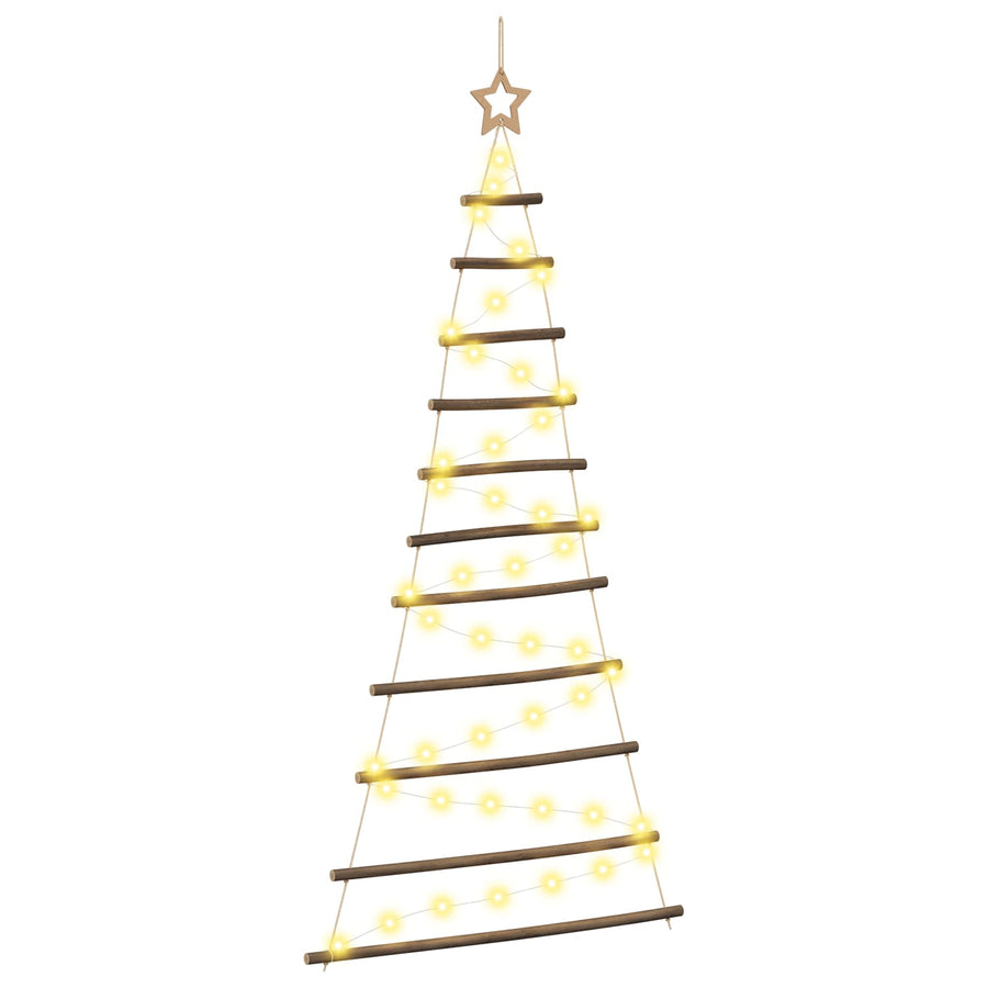 Hanging Christmas Tree 150 cm 80 LEDs Warm White