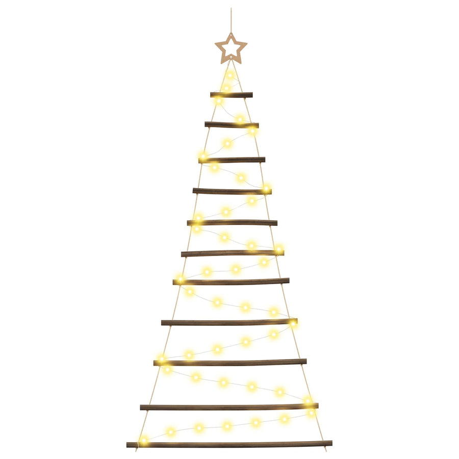Hanging Christmas Tree 150 cm 80 LEDs Warm White