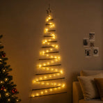 Hanging Christmas Tree 180 cm 100 LEDs Warm White