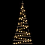Hanging Christmas Tree 180 cm 100 LEDs Warm White