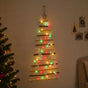 Hanging Christmas Tree 120 cm 50 LEDs Multicolour