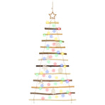 Hanging Christmas Tree 120 cm 50 LEDs Multicolour