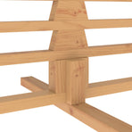 Wooden Christmas Tree KOTKA 240 cm Solid Pine Wood