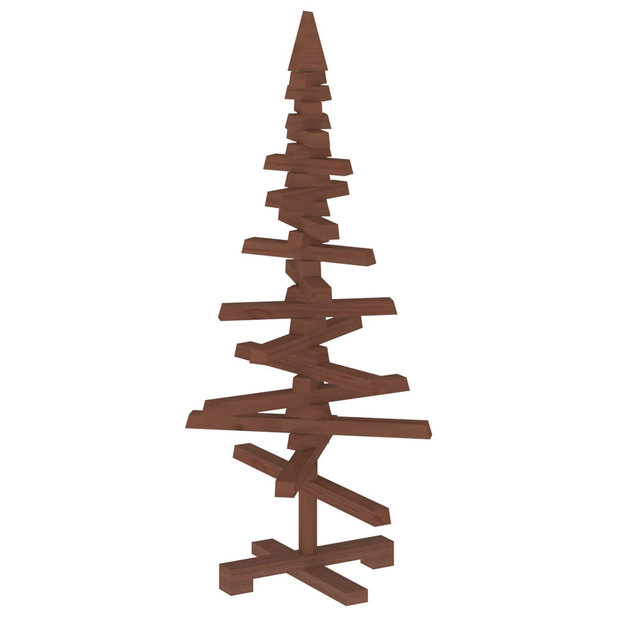 Wooden Christmas Tree KOTKA 90 cm Solid Pine Wood