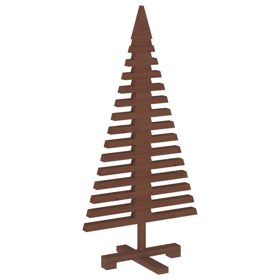 Wooden Christmas Tree KOTKA 90 cm Solid Pine Wood