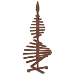 Wooden Christmas Tree KOTKA 120 cm Solid Pine Wood