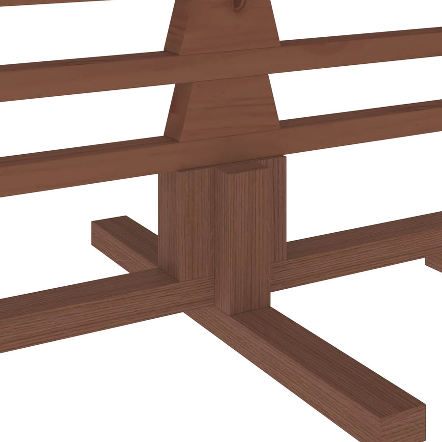 Wooden Christmas Tree KOTKA 180 cm Solid Pine Wood