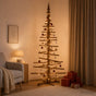 Wooden Christmas Tree KOTKA 210 cm Solid Pine Wood