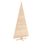 Wooden Christmas Tree KOTKA 240 cm Solid Pine Wood Natural