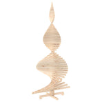 Wooden Christmas Tree KOTKA 240 cm Solid Pine Wood Natural