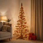 Wooden Christmas Tree KOTKA 180 cm Solid Pine Wood