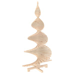 Wooden Christmas Tree KOTKA 180 cm Solid Pine Wood Natural