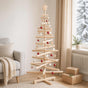 Wooden Christmas Tree KOTKA 120 cm Solid Pine Wood Natural