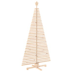 Wooden Christmas Tree KOTKA 180 cm Solid Pine Wood Natural