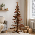 Wooden Christmas Tree KOTKA 150 cm Solid Pine Wood